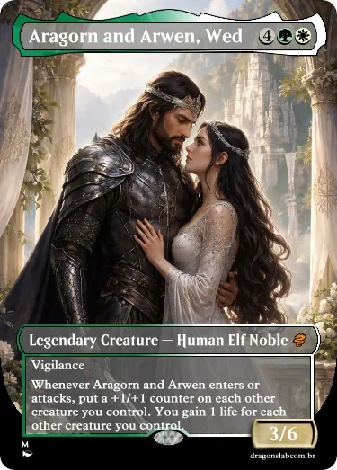 Aragorn And Arwen, Wed