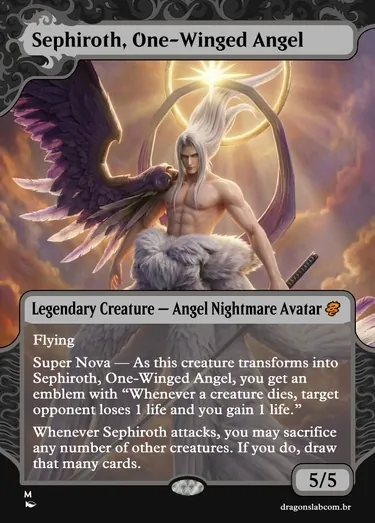 Sephiroth, One-Winged Angel