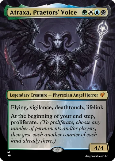 Atraxa, Praetors' Voice